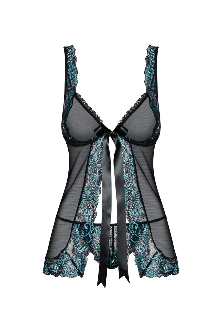 Babydoll Ze Stringami Amanta L/Xl Obsessive