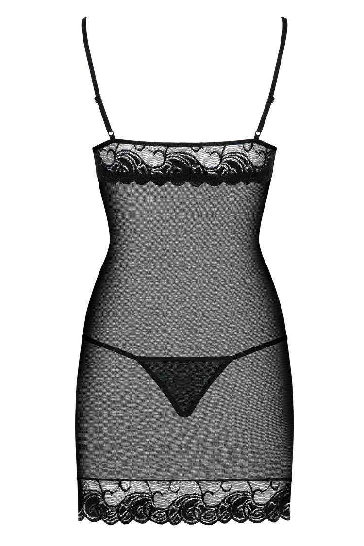 Koszulka Nocna Ze Stringami Wonderia L/Xl Obsessive