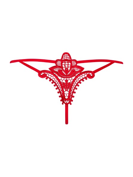 Stringi Czerwone Luiza L/Xl Obsessive