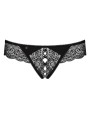 Miamor Stringi Otwarte Czarne S/M Obsessive