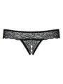 Miamor Stringi Otwarte Czarne S/M Obsessive
