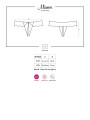 Miamor Stringi Otwarte Czarne L/Xl Obsessive