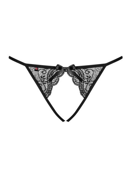 Miamor Figi Otwarte Czarne L/Xl Obsessive