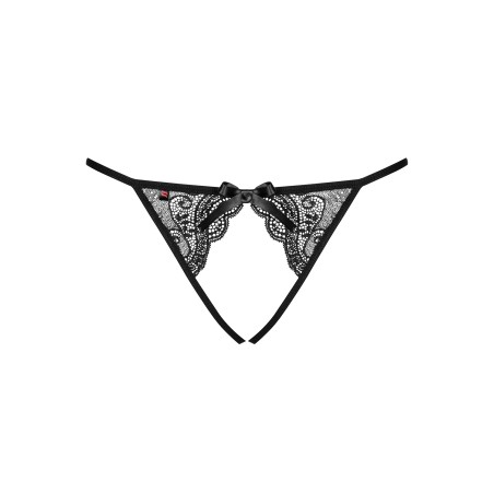 Miamor Figi Otwarte Czarne L/Xl Obsessive