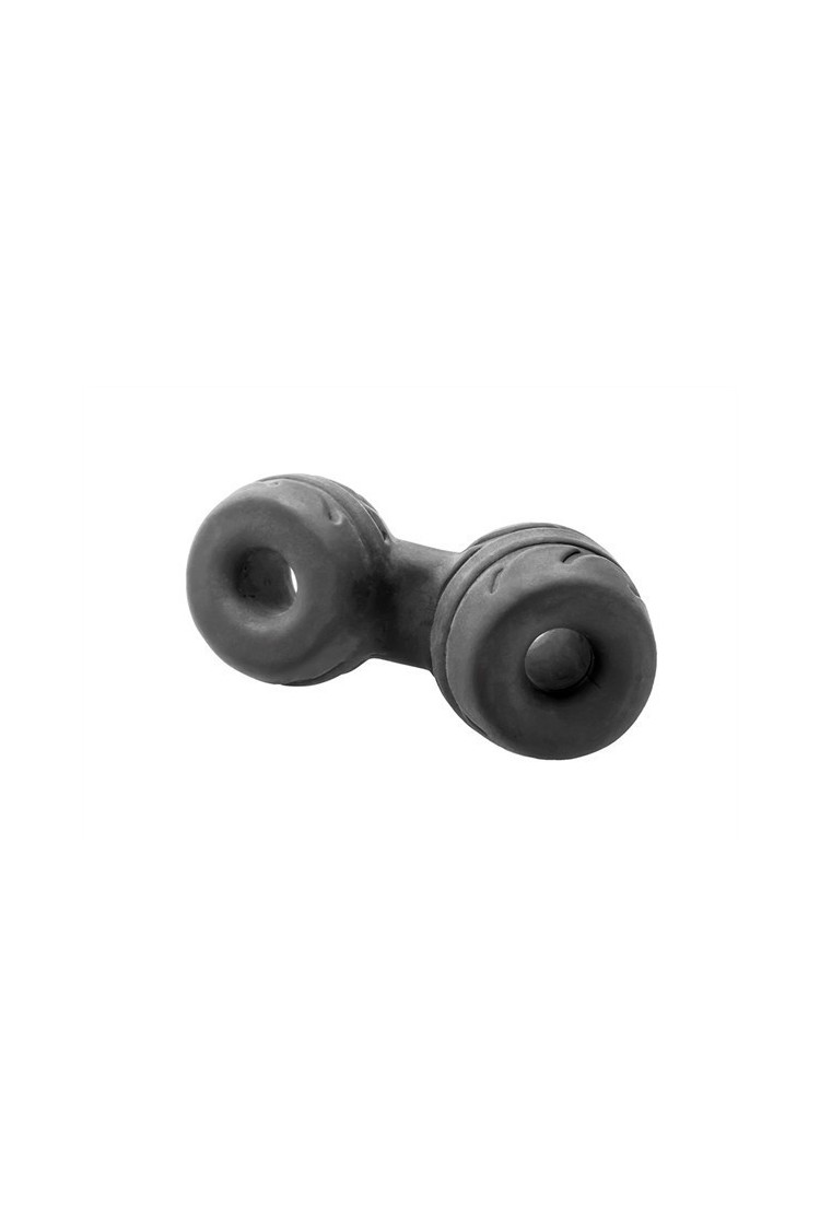 Pierścień Erekcyjny Silaskin Cock & Ball Black Perfect Fit