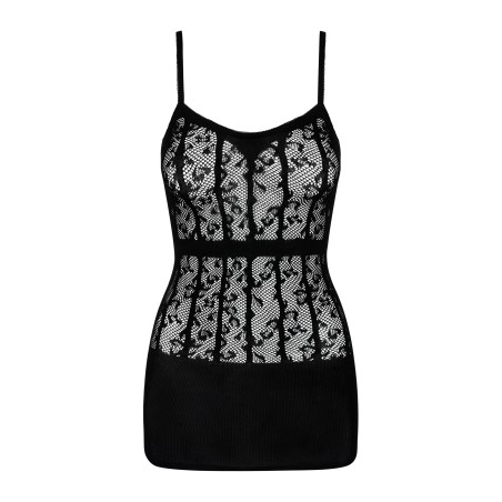 D605 Sukienka Czarna S/M/L Obsessive