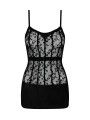 D605 Sukienka Czarna S/M/L Obsessive