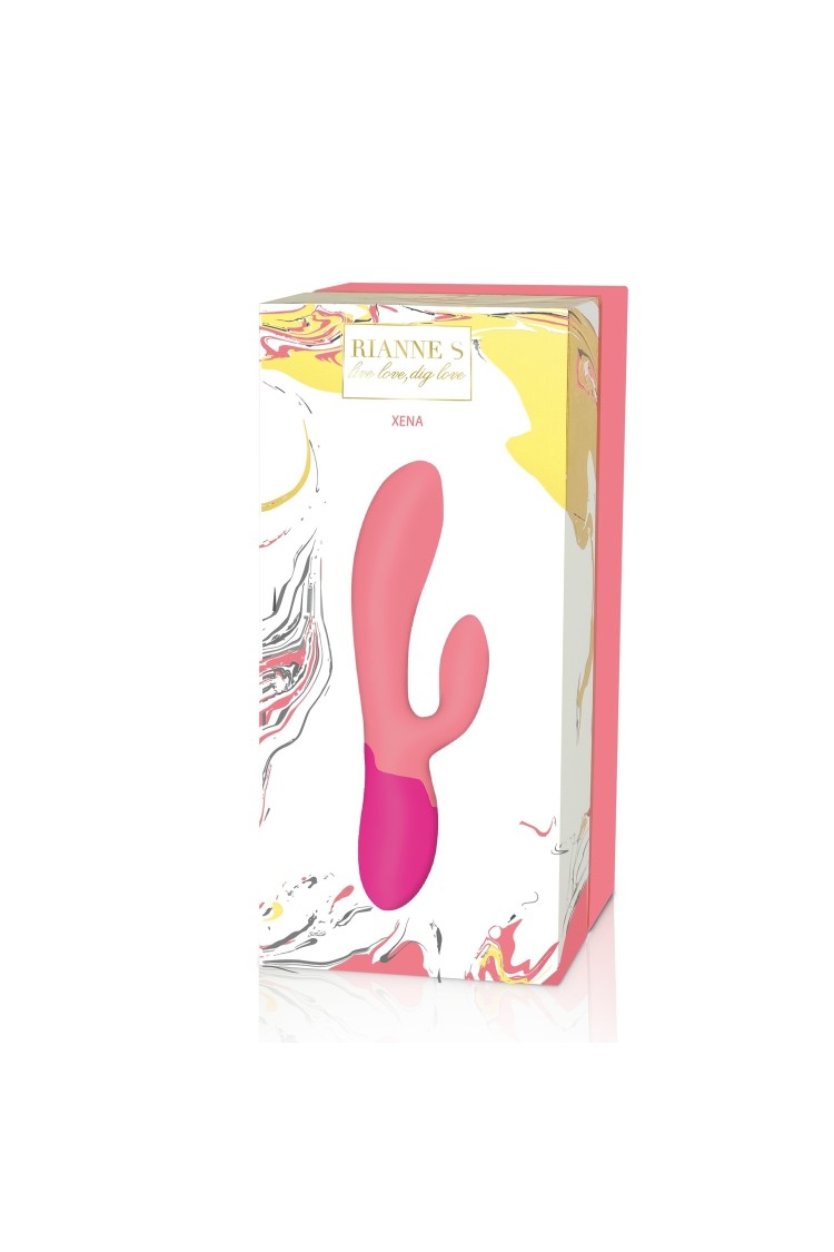 Essentials Xena Wibrator Króliczek Koralowo-Różowy Rianne S.