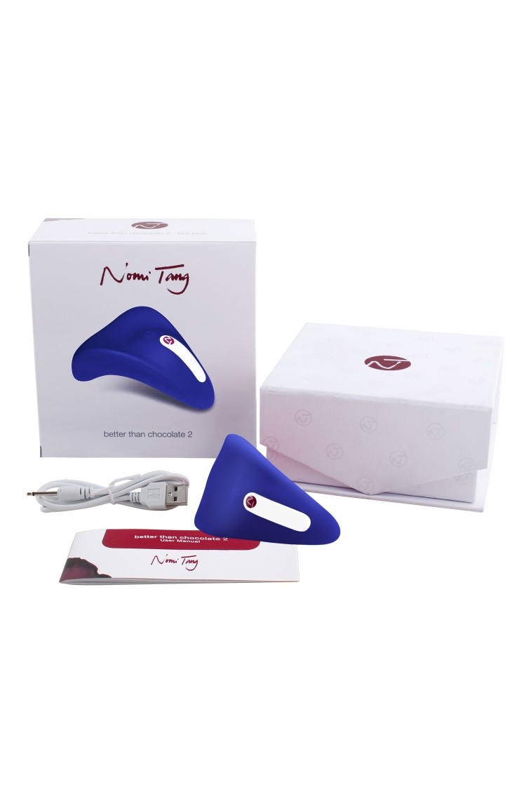 Better Than Chocolate 2 Masażer Granatowy Nomi Tang