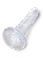 6 Inch Cock Transparant King Cock