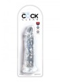 8 Inch Cock Transparant King Cock