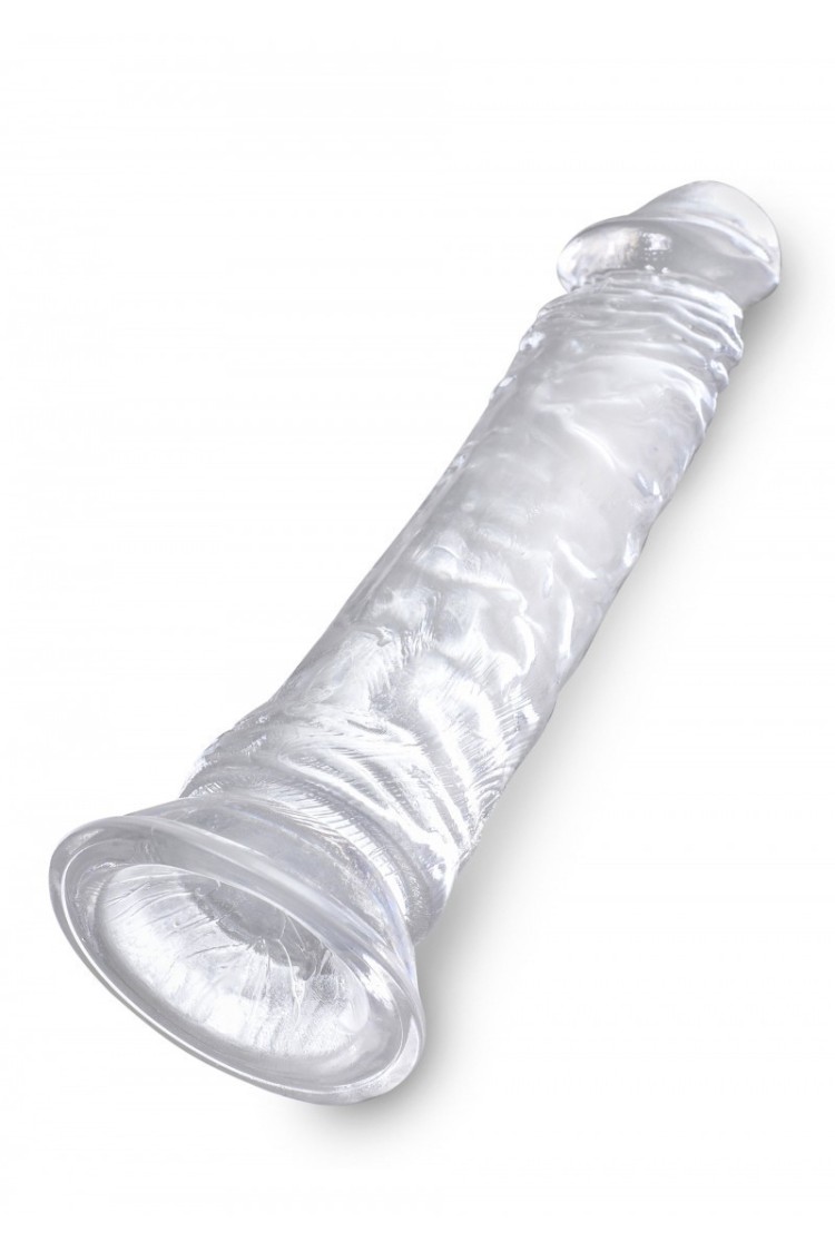 8 Inch Cock Transparant King Cock