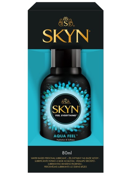 Lubrykant Wodny Z Aloesem I Witaminą E Skyn Aqua Feel 80 Ml Unimil