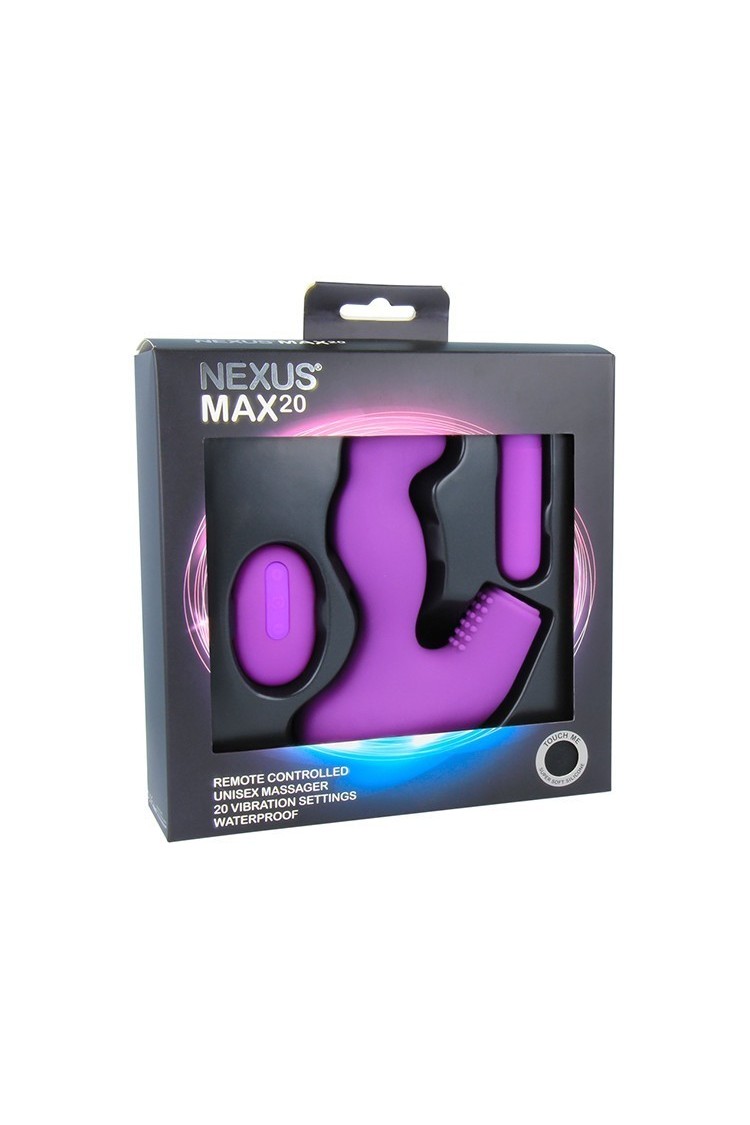Max 20 Masażer Prostaty Fioletowy Nexus