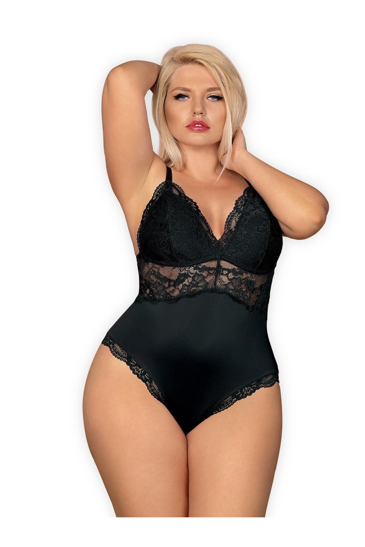 810-Ted-1 Body Czarne 2Xl/3Xl Obsessive
