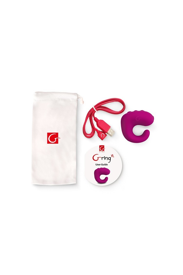 Wibrator Na Palec Gringxl Sweet Raspberry Gvibe