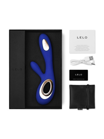 Wibrator Króliczek Soraya Wave Midnight Blue Lelo