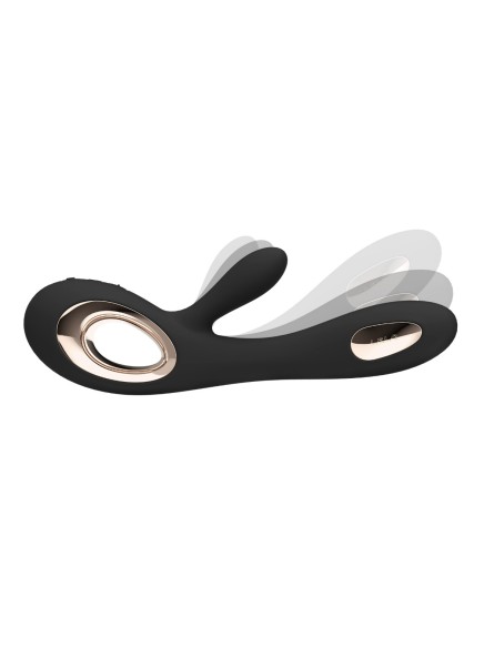 Wibrator Króliczek Soraya Wave Black Lelo