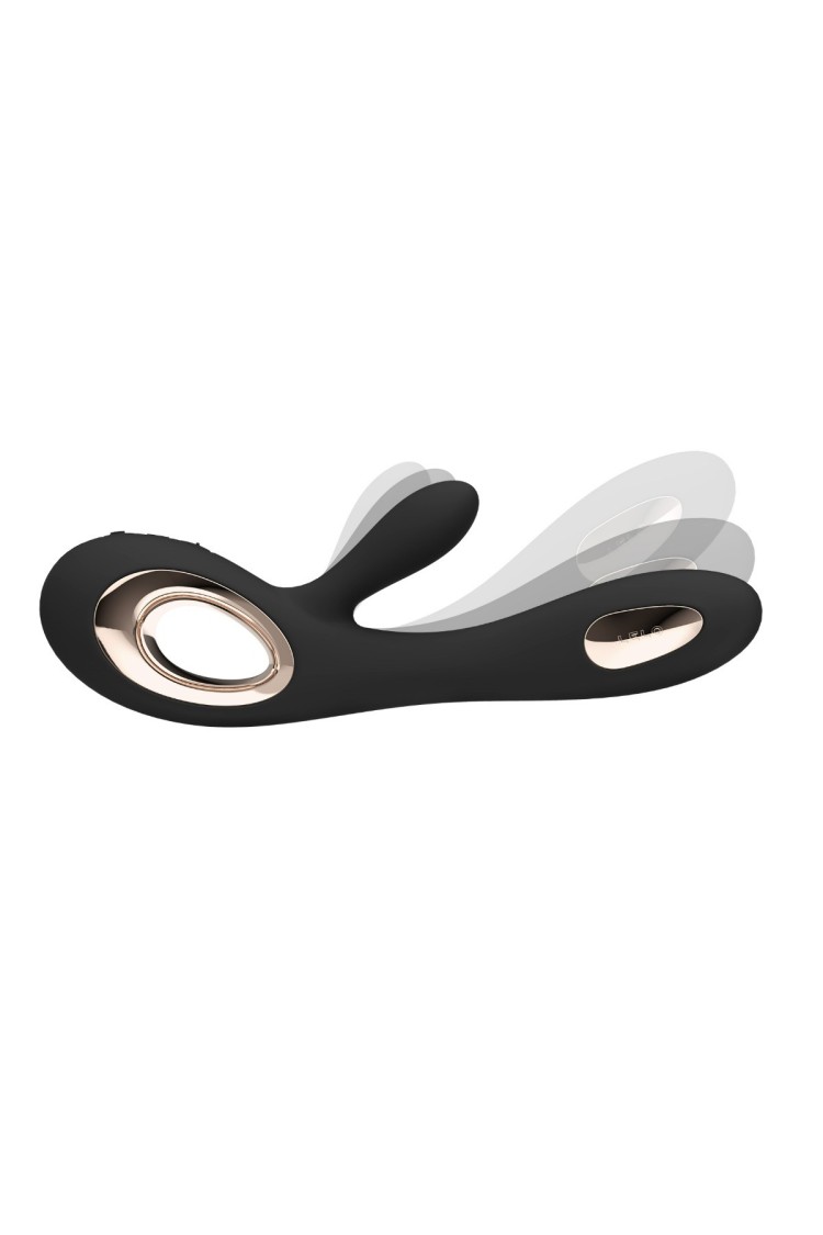 Wibrator Króliczek Soraya Wave Black Lelo