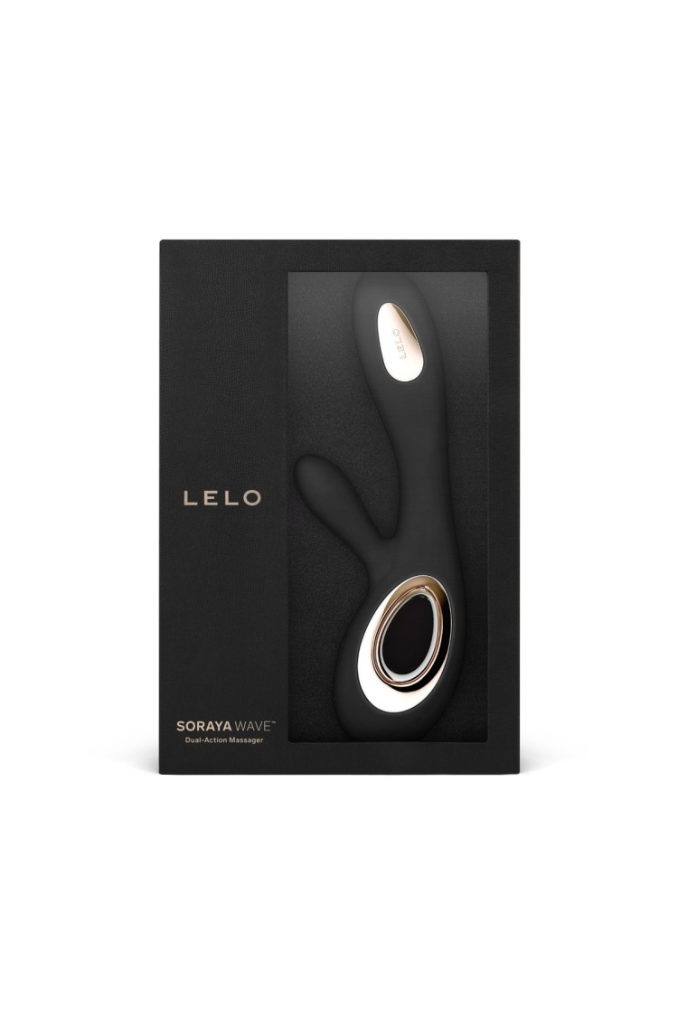 Wibrator Króliczek Soraya Wave Black Lelo