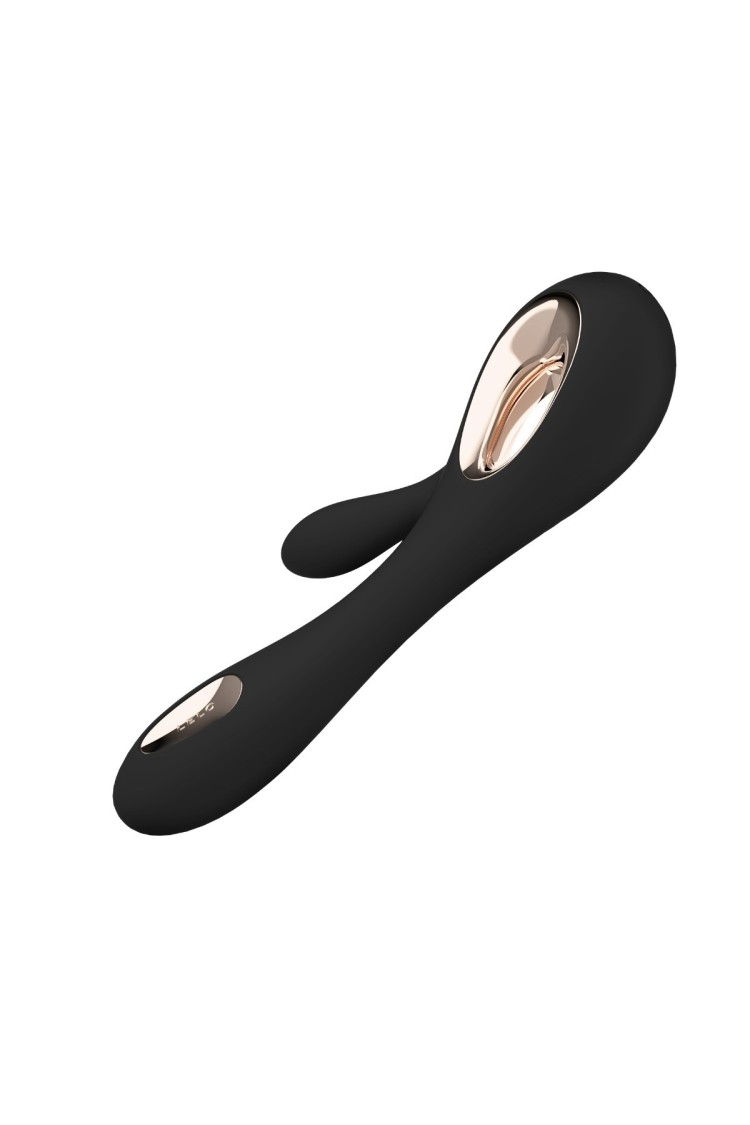 Wibrator Króliczek Soraya Wave Black Lelo