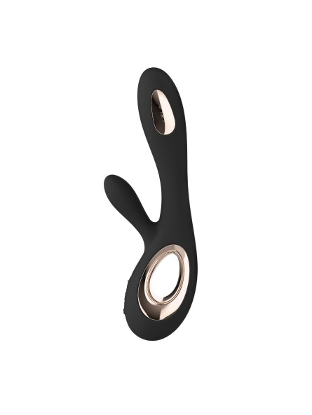 Wibrator Króliczek Soraya Wave Black Lelo