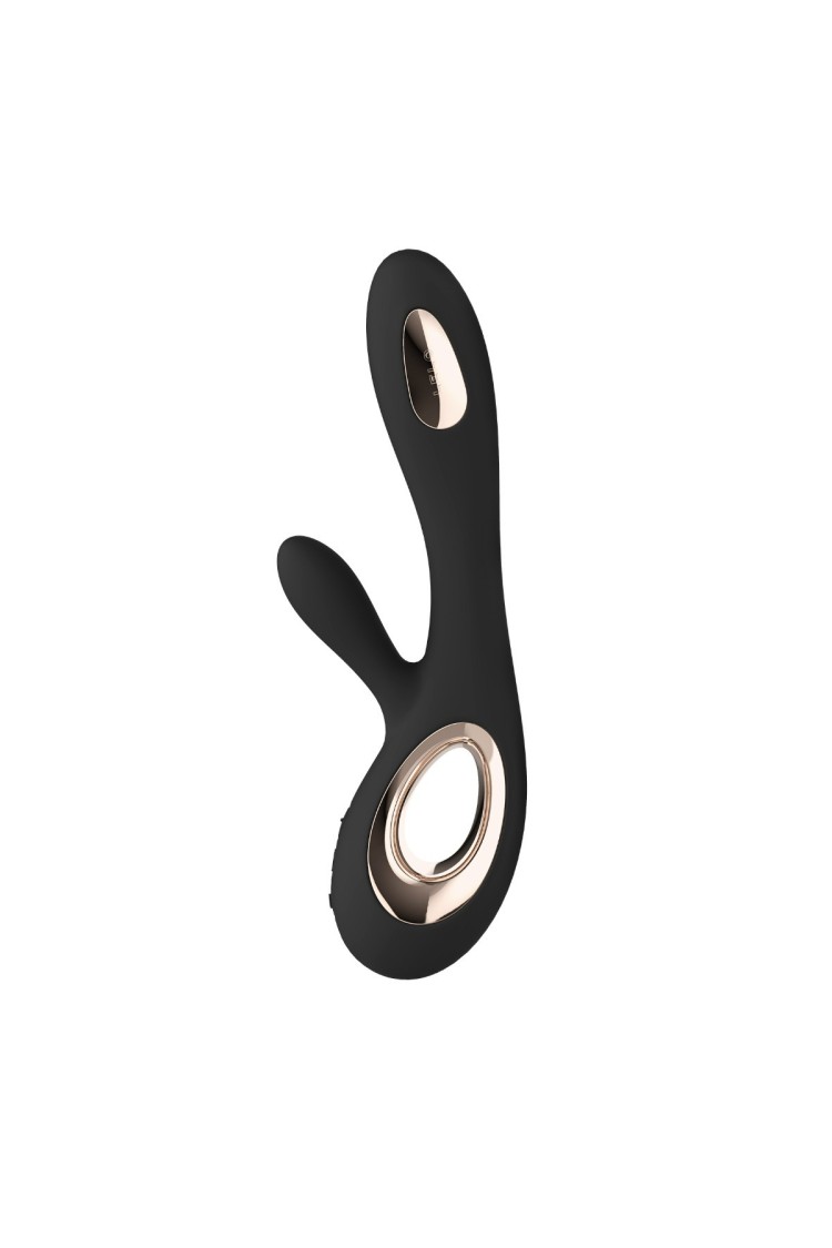 Wibrator Króliczek Soraya Wave Black Lelo