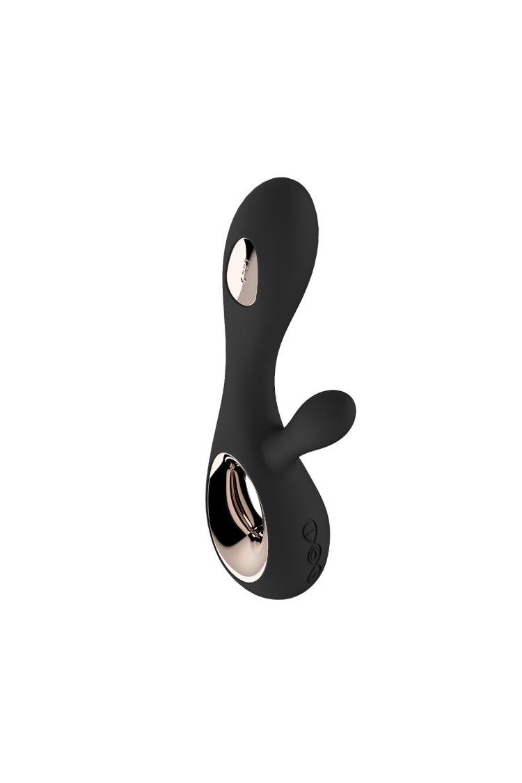 Wibrator Króliczek Soraya Wave Black Lelo