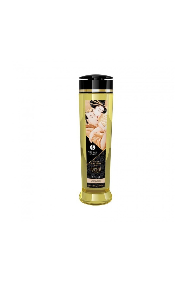 Olejek Do Masażu Erotic Massage Oil Desire / Vanilla 240Ml Shunga