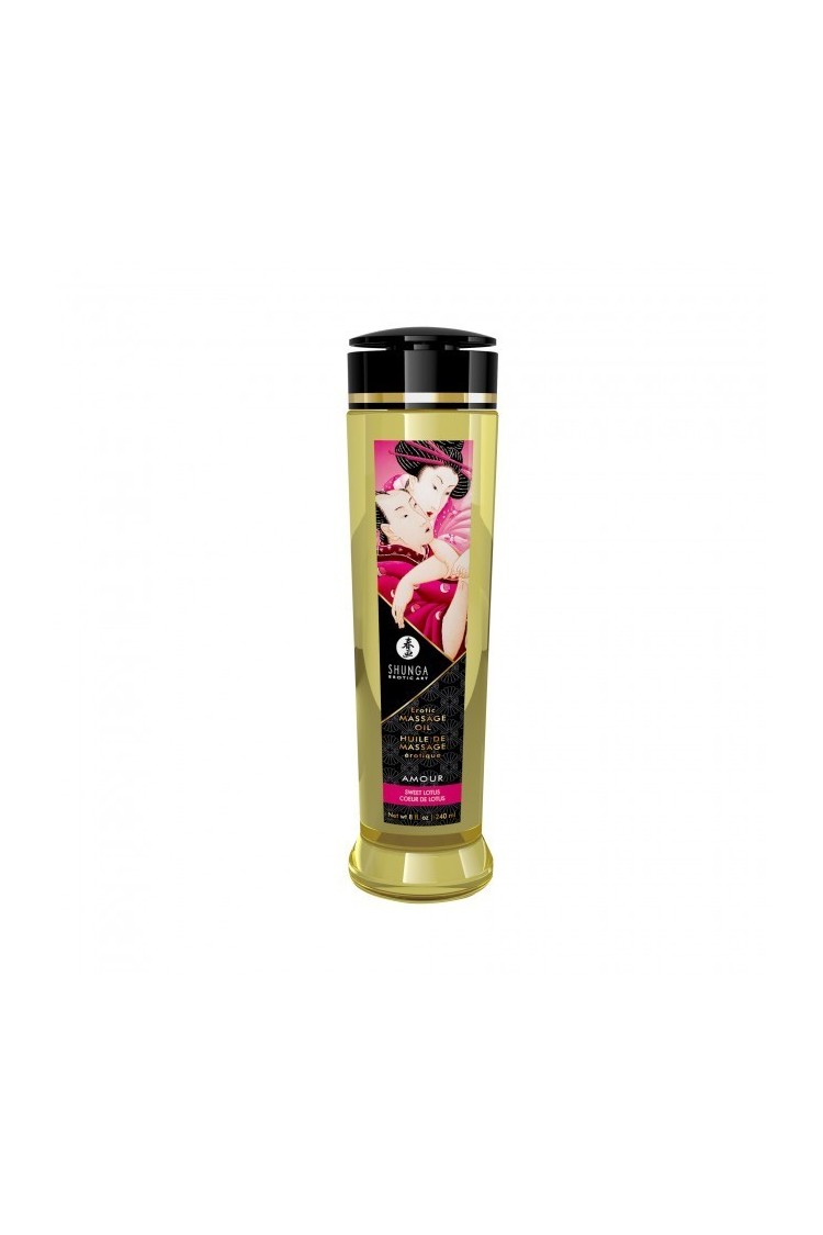 Olejek Do Masażu Erotic Massage Oil Amour / Sweet Lotus 240Ml Shunga
