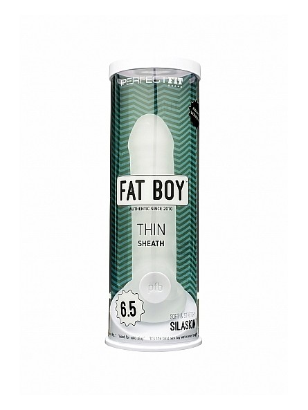 Nakładka Na Penisa Fat Boy Thin Clear Perfect Fit 6,5"