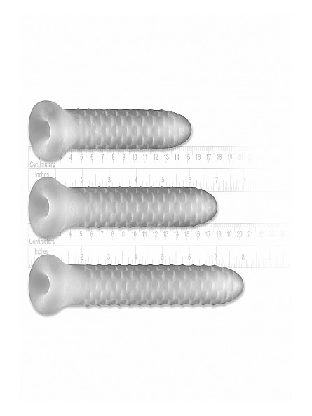 Przedłużka Na Penisa Pf Fat Boy Checker Box Sheath Clear Perfect Fit 6,5"