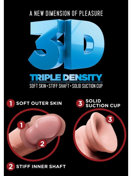Plus 9' Triple Density Cock King Cock