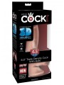 Plus 6,5' Triple Density Cock With Balls King Cock