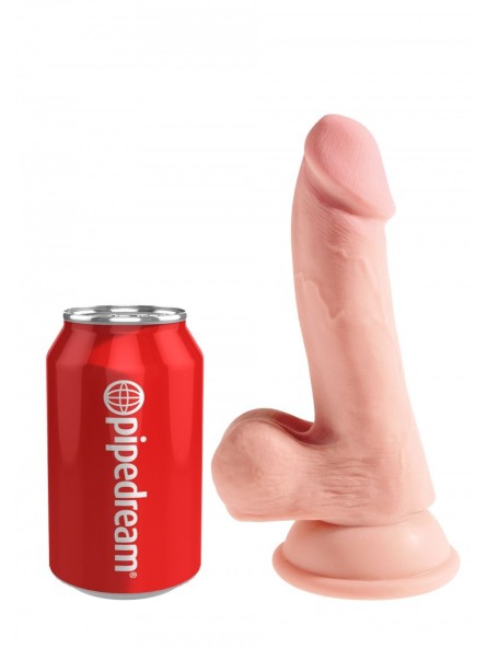 Plus 6,5' Triple Density Cock With Balls King Cock