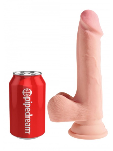 Plus 7,5' Triple Density Cock With Balls King Cock