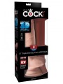 Plus 8' Triple Density Cock With Balls King Cock