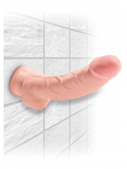 Plus 8' Triple Density Cock With Balls King Cock