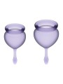 Kubeczki Menstruacyjne Feel Good Menstrual Cup Set Satisfyer