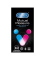Prezerwatywy Lateksowe Ze Środkiem Opóźniającym Wytrysk Mutual Pleasure 10Szt. Durex