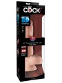 Realistyczne Dildo Z Przyssawką Triple Density Fat With Balls 10 Inch King Cock