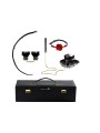 Zestaw Skórzanych Akcesoriów Do Bdsm W Walizeczce Zalo & Upko Luxurious & Romantic Bondage Play Kit UPKO