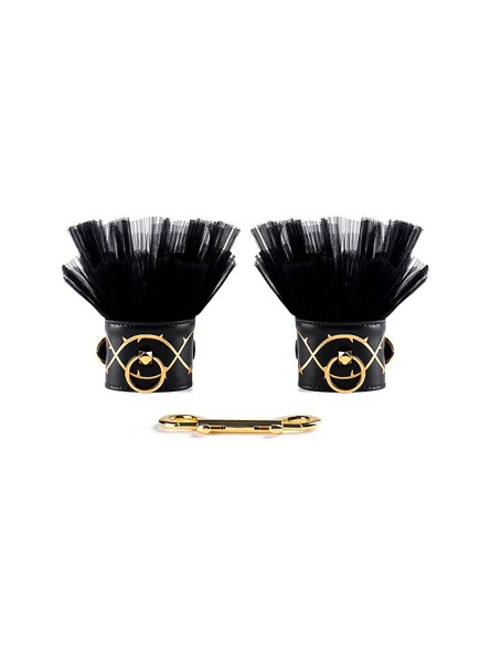 Zestaw Skórzanych Akcesoriów Do Bdsm W Walizeczce Zalo & Upko Luxurious & Romantic Bondage Play Kit UPKO