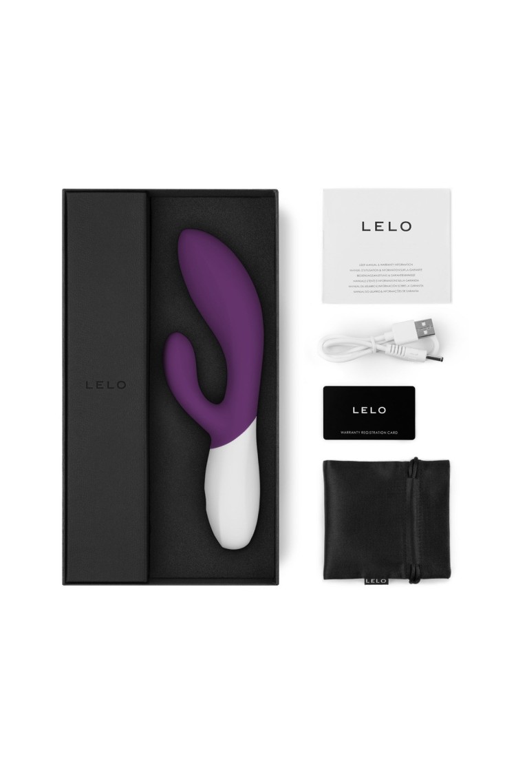 Wibrator Króliczek Ina Wave 2 Plum Lelo