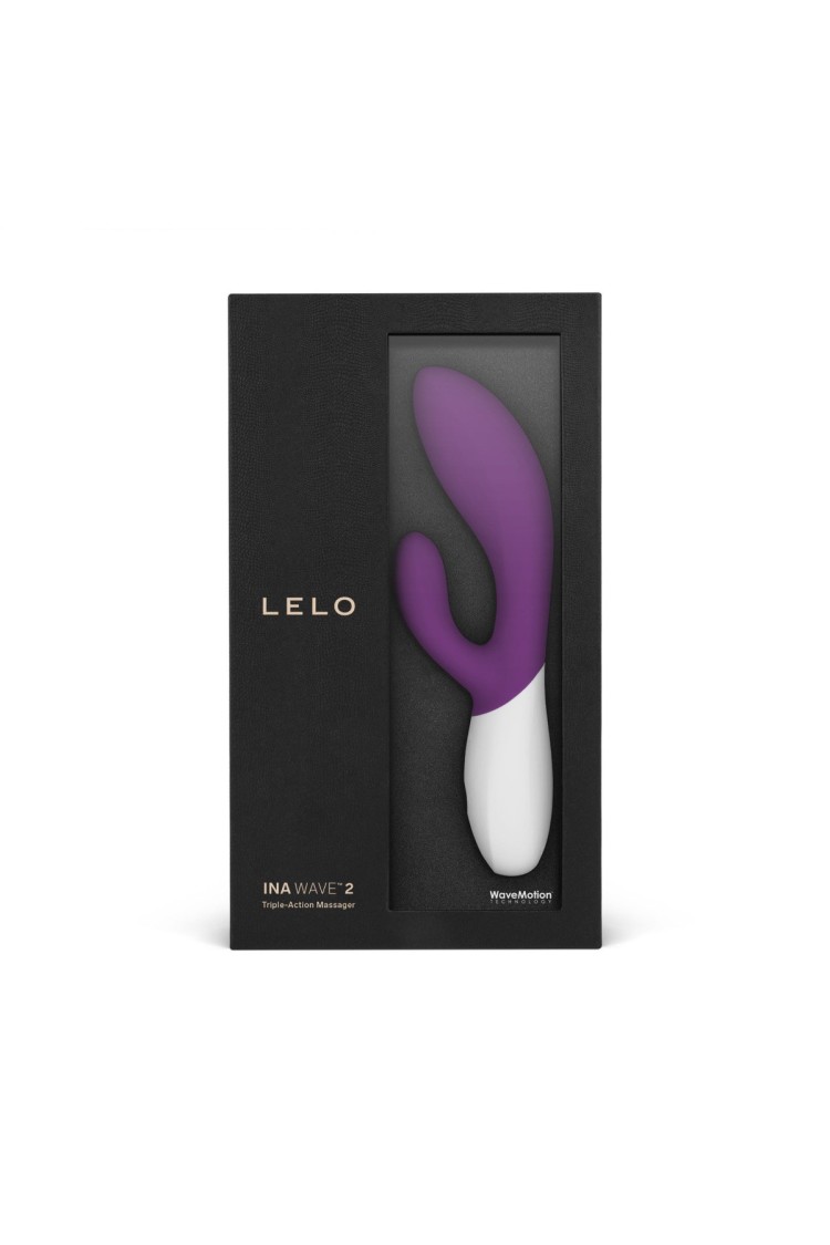 Wibrator Króliczek Ina Wave 2 Plum Lelo