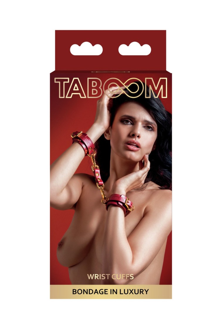Wegańskie Kajdanki Na Ręce Wrist Cuffs Taboom