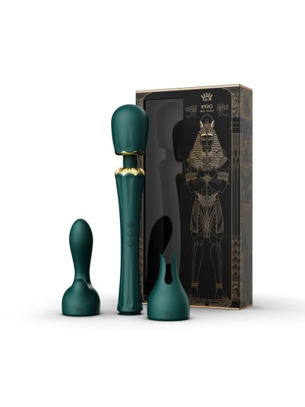 Wibrator Różdżka Kyro Turquoise Green Zalo