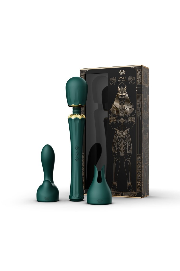 Wibrator Różdżka Kyro Turquoise Green Zalo