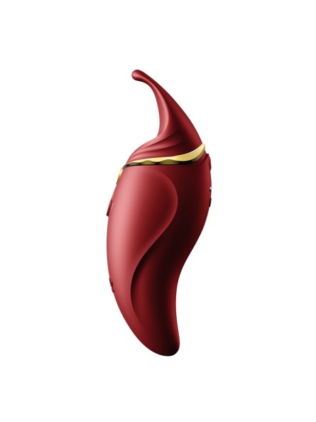 Wielofunkcyjny Wibrator Punktowy Hero Wine Red Zalo