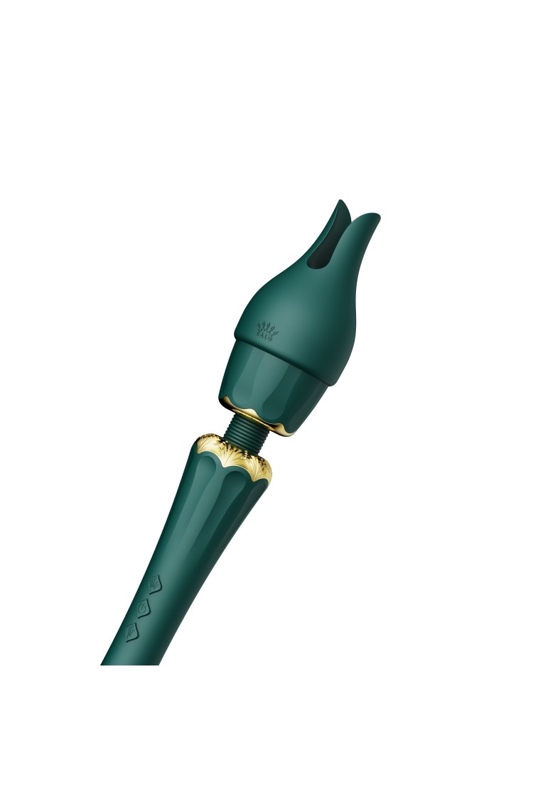 Wibrator Różdżka Kyro Turquoise Green Zalo